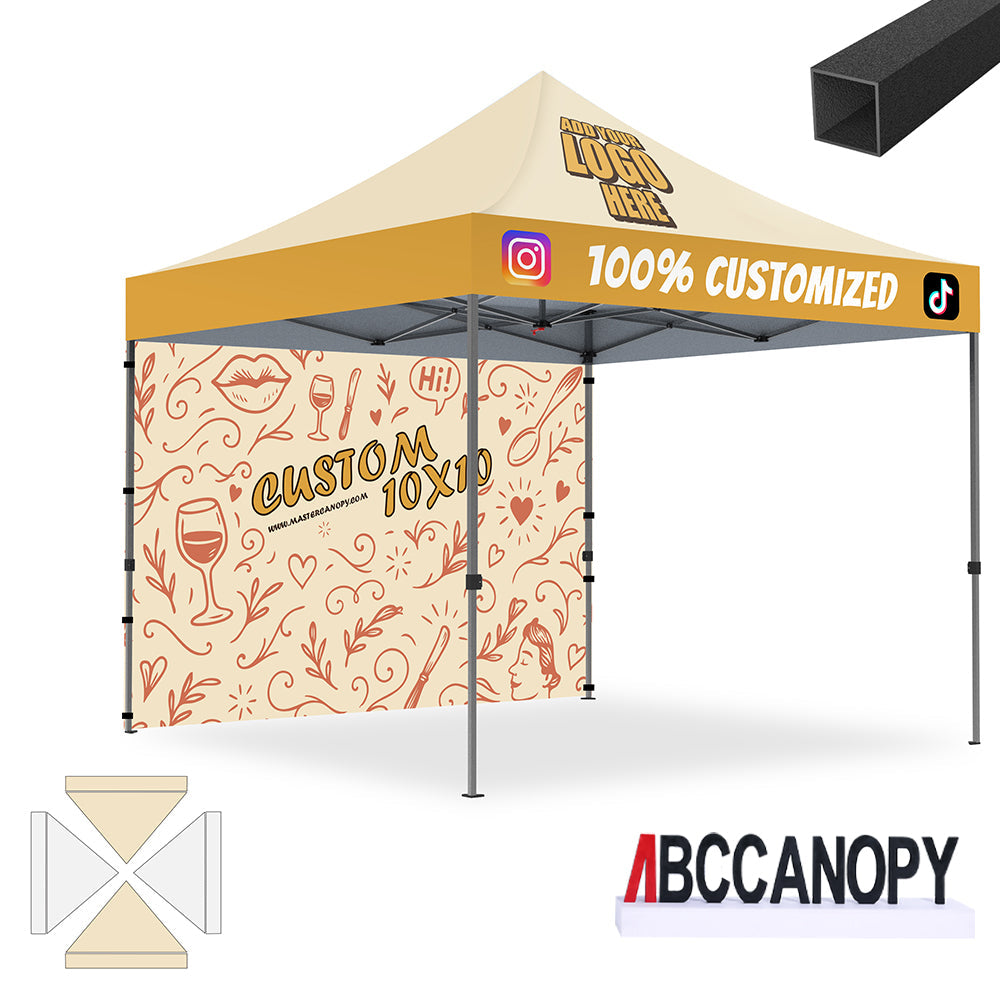 Custom Canopy Tent (S1 Nova Base-Lite) - 10x10, 10x15, 10x20