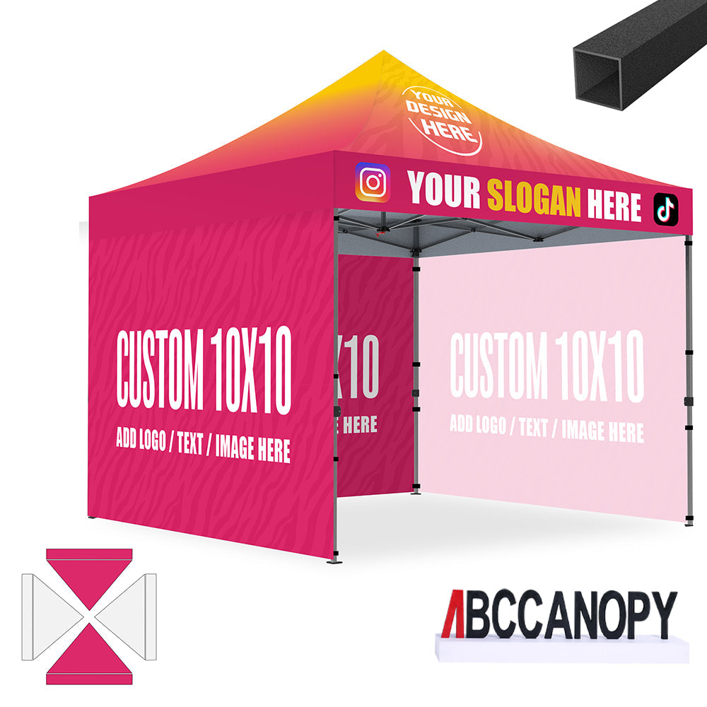 Custom Canopy Tent (S1 Nova Base-Lite) - 10x10, 10x15, 10x20