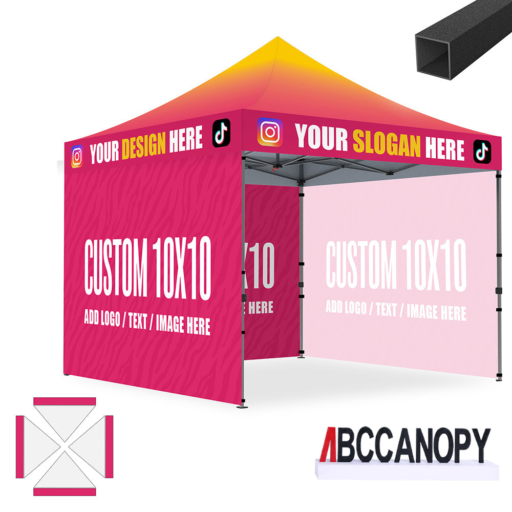 Custom Canopy Tent (S1 Nova Base-Lite) - 10x10, 10x15, 10x20