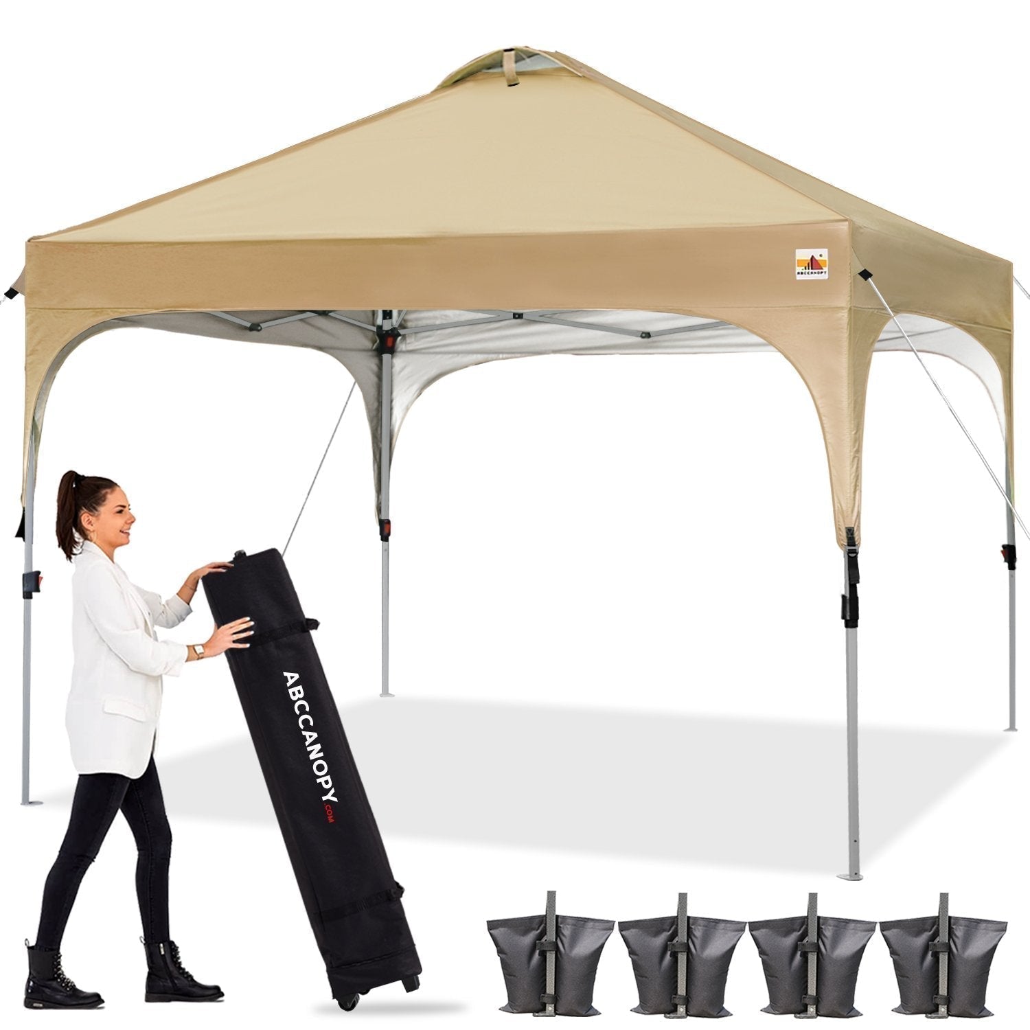 Compact 10x10 Pop‑up Beach Canopy Tent