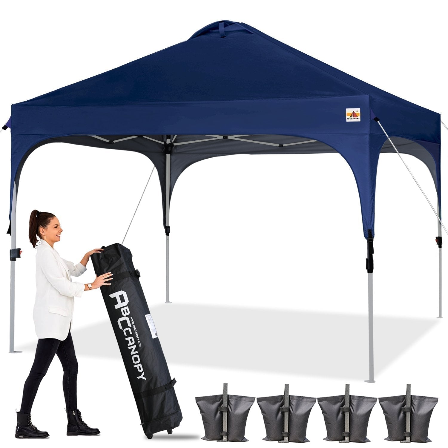 Compact 10x10 Pop‑up Beach Canopy Tent