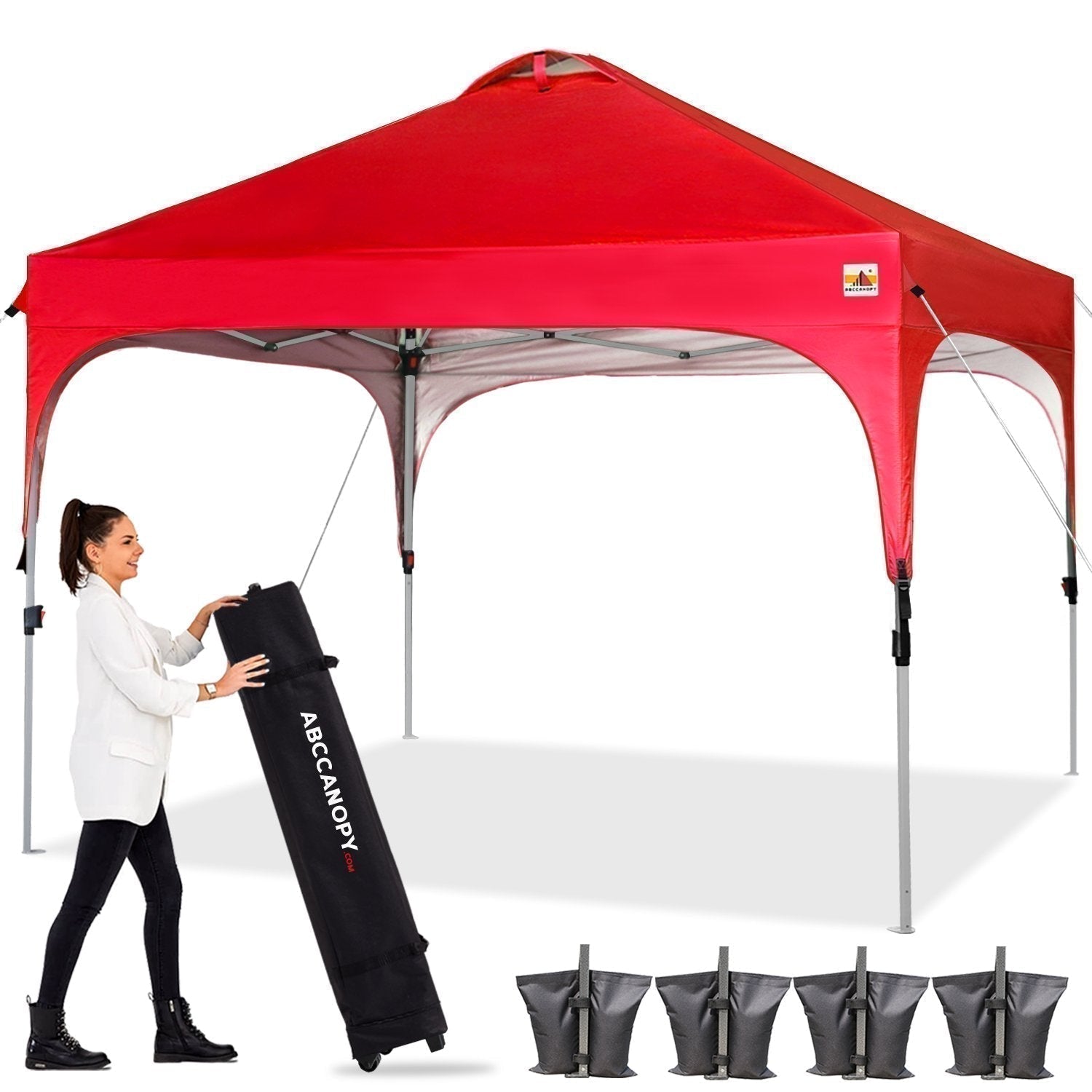 Compact 10x10 Pop‑up Beach Canopy Tent