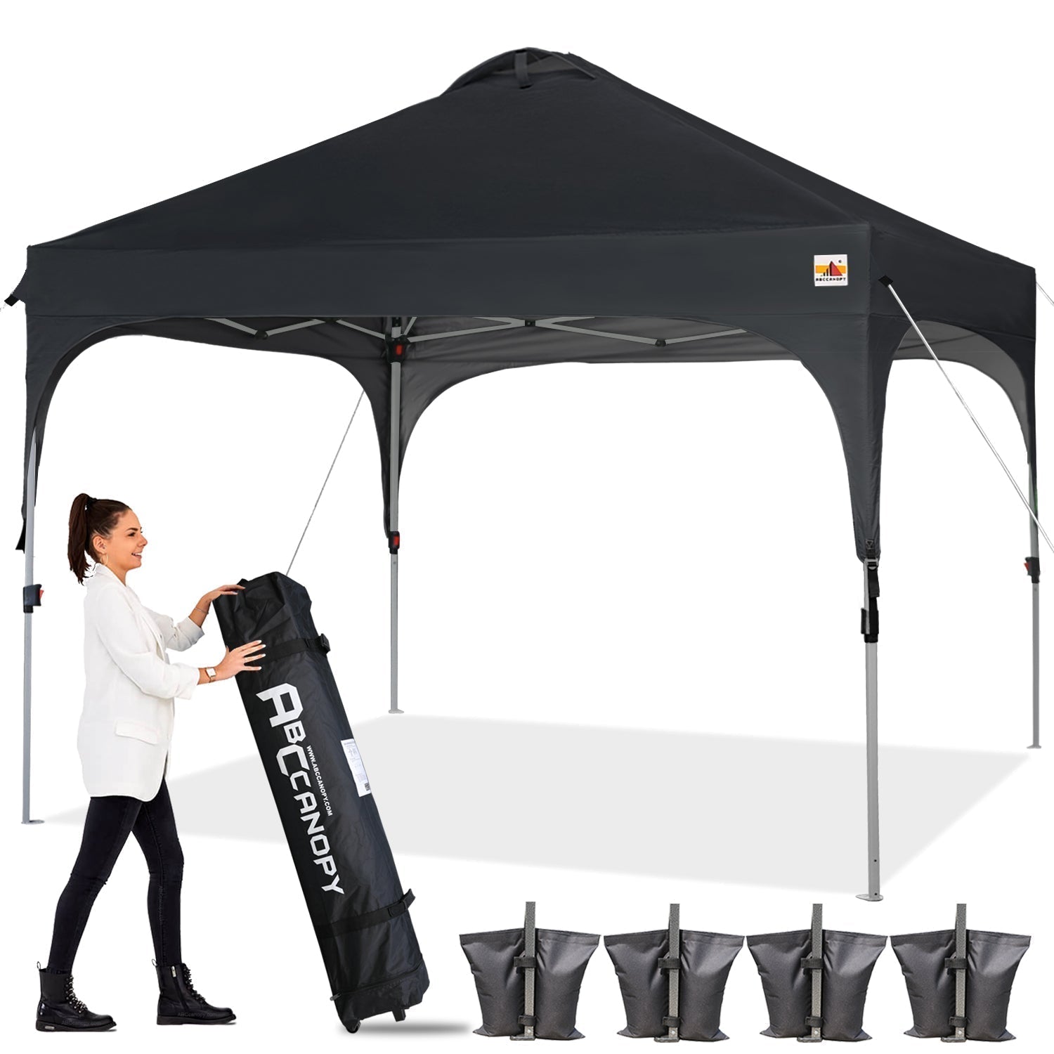 Compact 10x10 Pop‑up Beach Canopy Tent