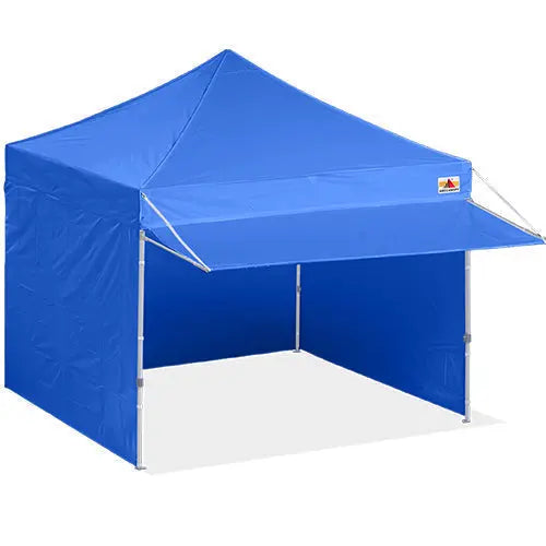 pop up 10x10 tent ABCCANOPY S1 Commercial Pop Up 10x10/10x20 Canopy Tent with Awning and Sidewalls Gray / 10x10