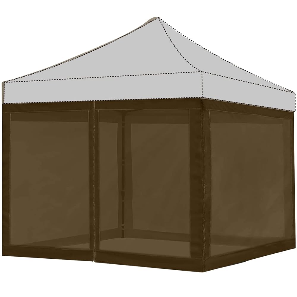 Mesh Sidewalls for 10x10 Pop-Up Tent Canopy (Sidewall ONLY)