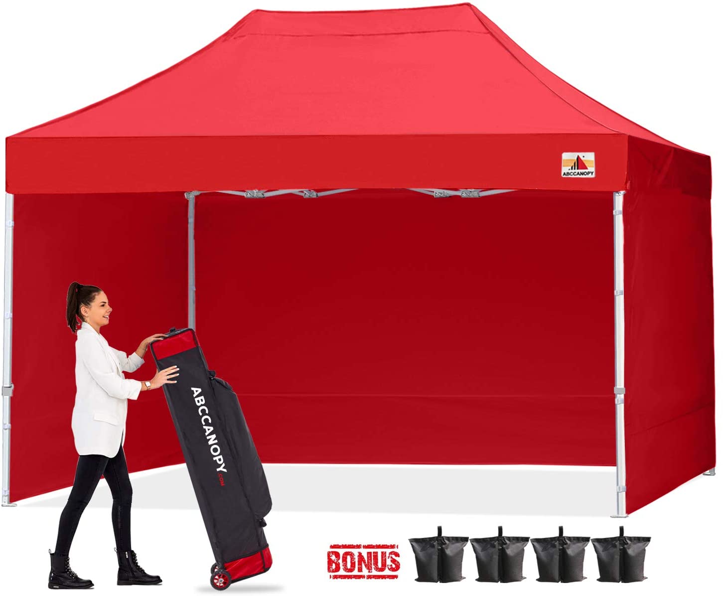 S1 Commercial Canopy Tent With Sidewalls 10x10/10x15/10x20