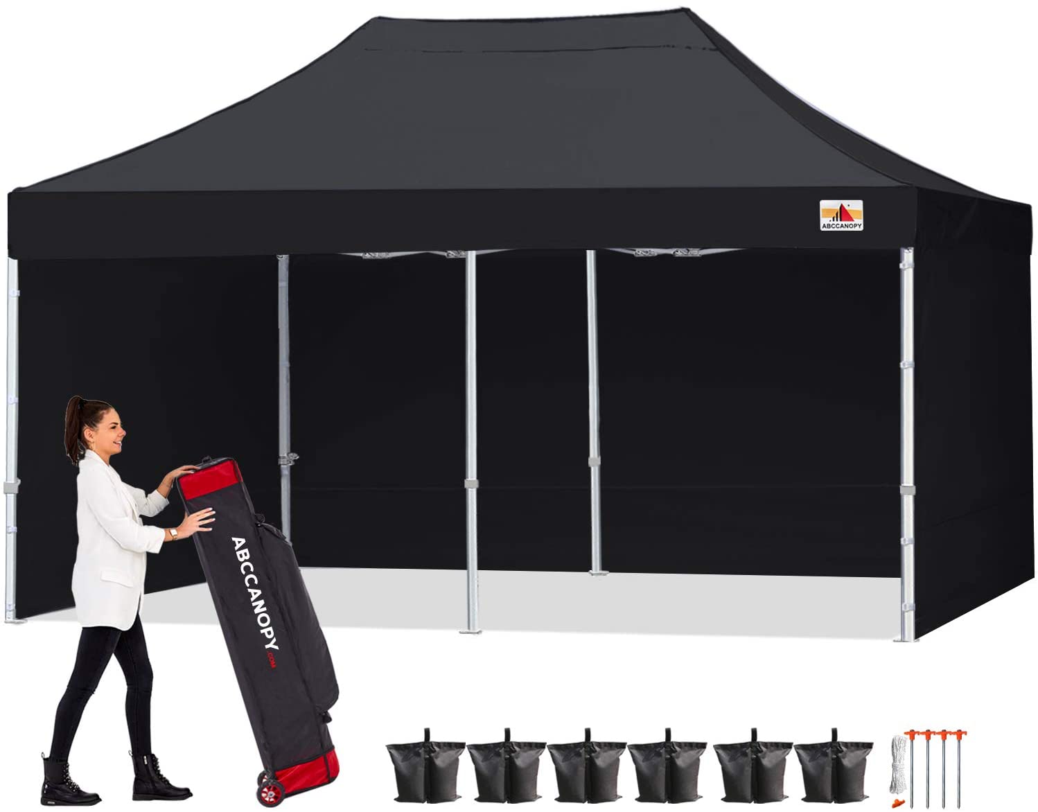 S1 Commercial Canopy Tent With Sidewalls 10x10/10x15/10x20
