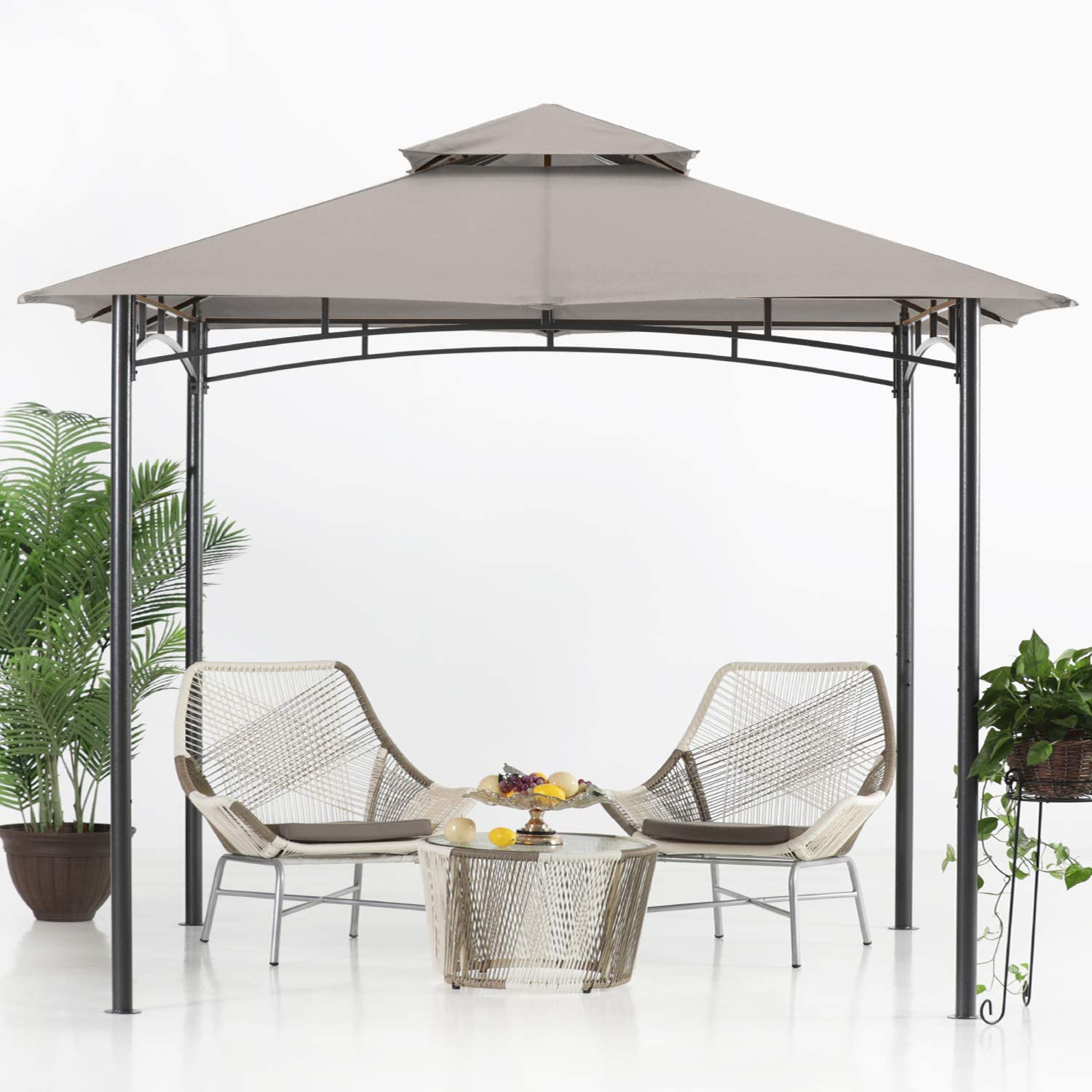 Double Tiered Patio Gazebo For Garden
