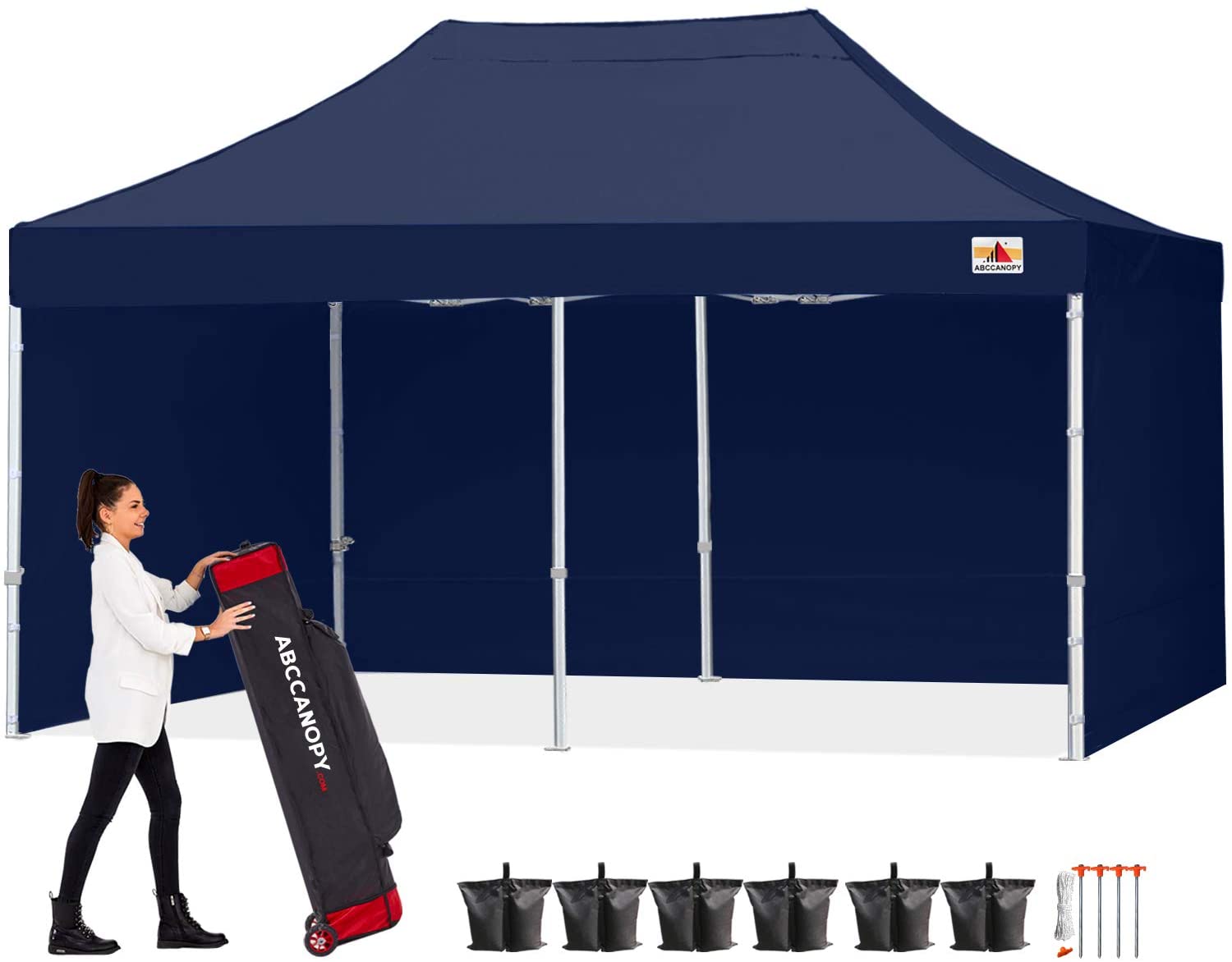 S1 Commercial Canopy Tent With Sidewalls 10x10/10x15/10x20