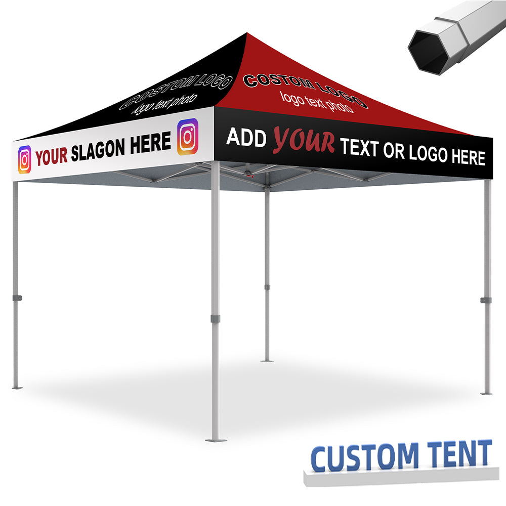 canopy tent 10x10 Custom Canopy Tent 10x10 S2 Premium – CustomTent by ABCCANOPY