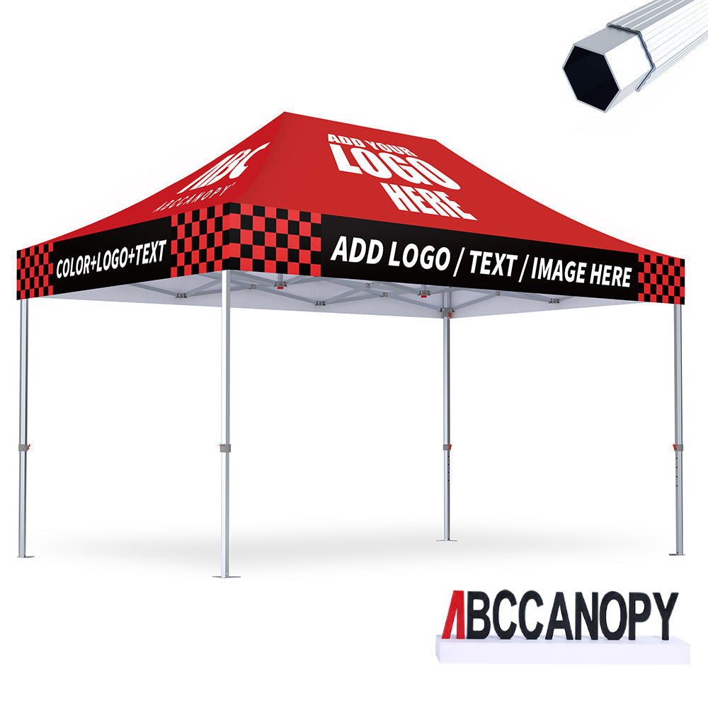 S3 BenchMark Brio® - Fort Custom Aluminum Canopy 10x10, 10x15, 10x20