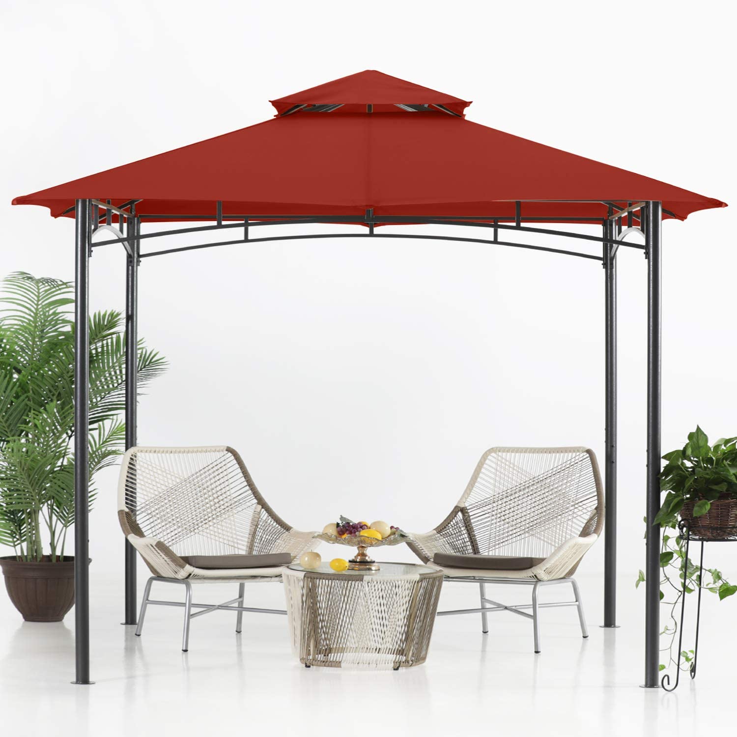 Double Tiered Patio Gazebo For Garden