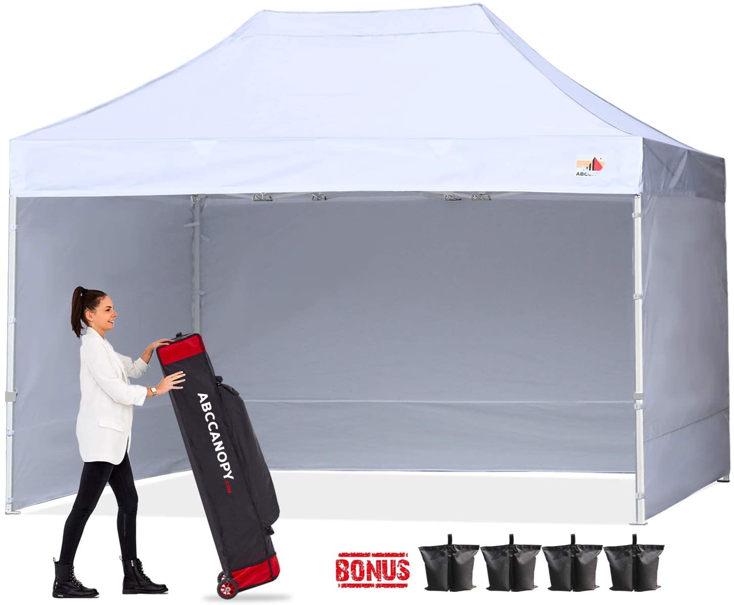 S1 Commercial Canopy Tent With Sidewalls 10x10/10x15/10x20