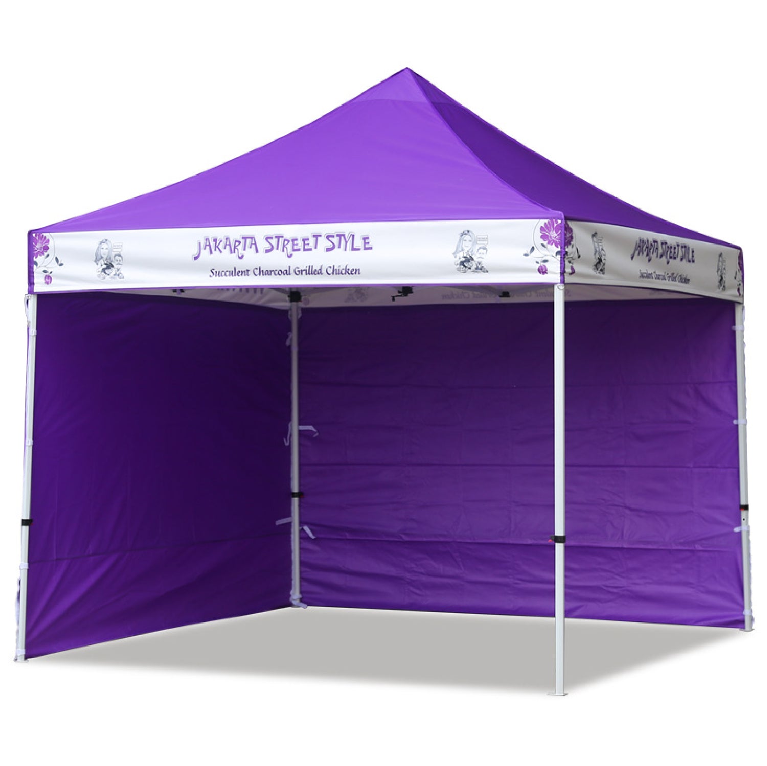 S2 Premium 10x10 Custom Canopy