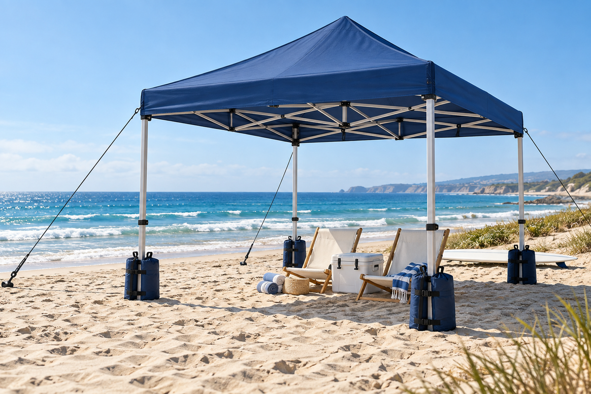 Best Canopy Tent For Beach (2026): Why Commercial-Grade Beats Disposable