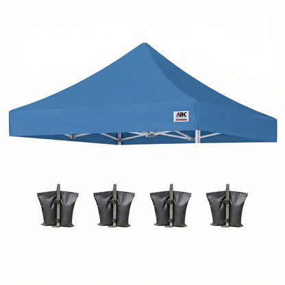 600D Canopy Top Replacement Cover 10x10, 10x15, 10x20
