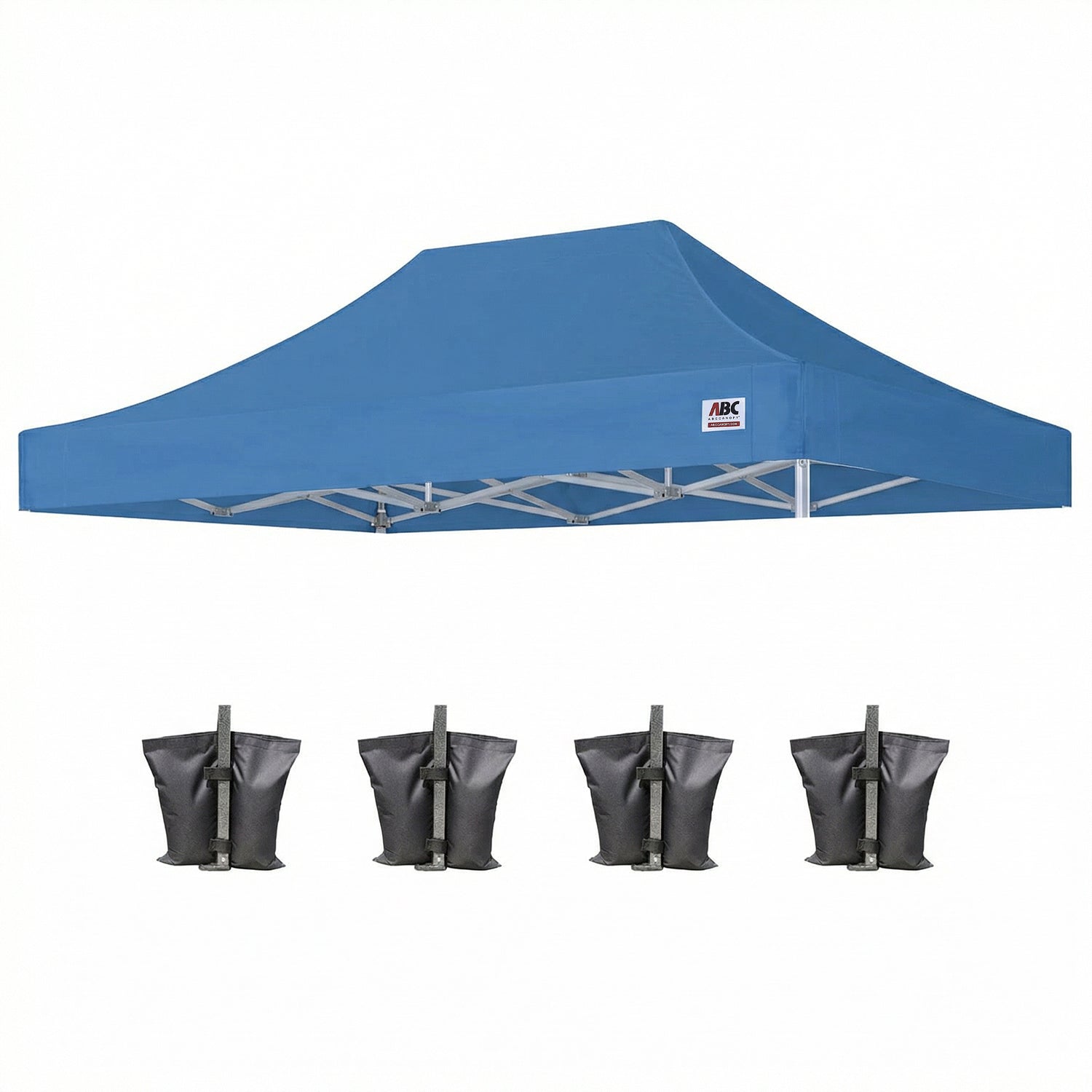 600D Canopy Top Replacement Cover 10x10, 10x15, 10x20