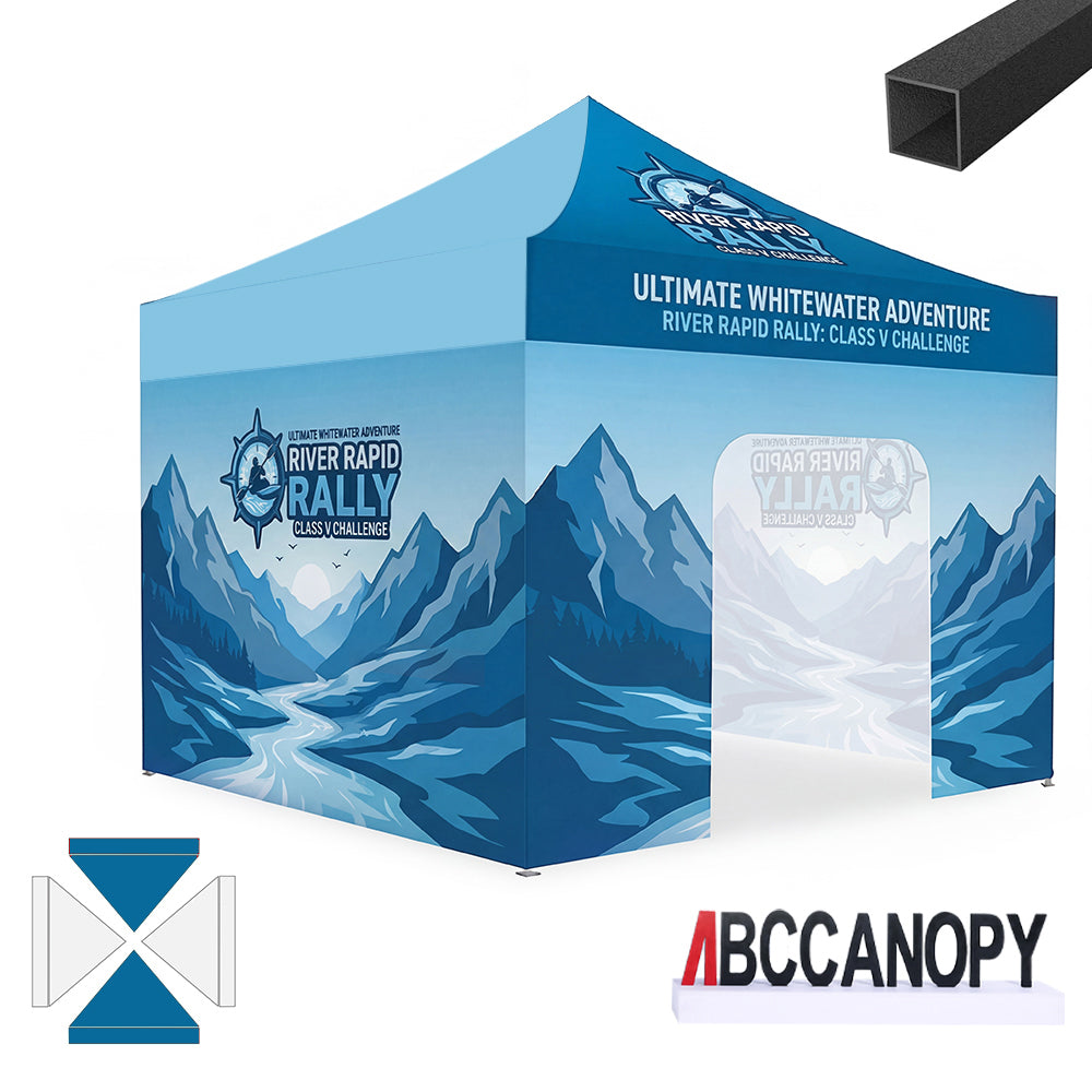 Custom Canopy Tent (S1 Nova Base-Lite) - 10x10, 10x15, 10x20