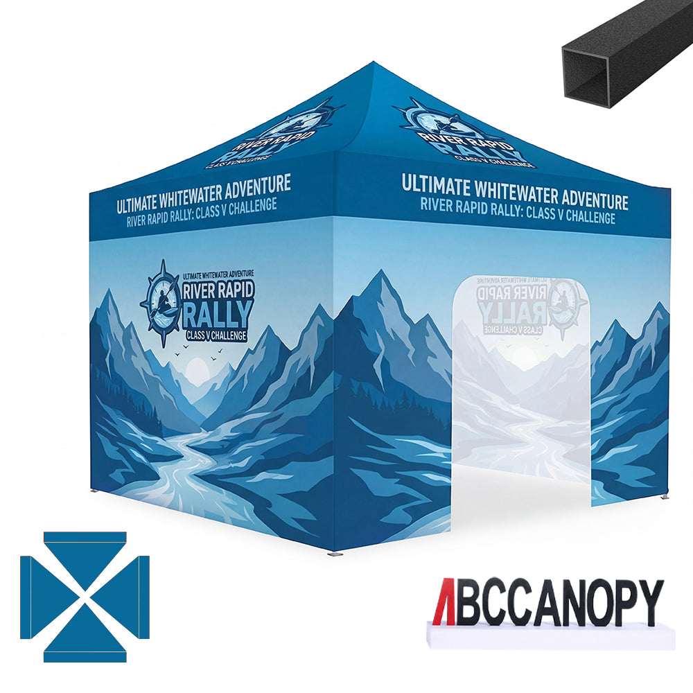 Custom Canopy Tent (S1 Nova Base-Lite) - 10x10, 10x15, 10x20