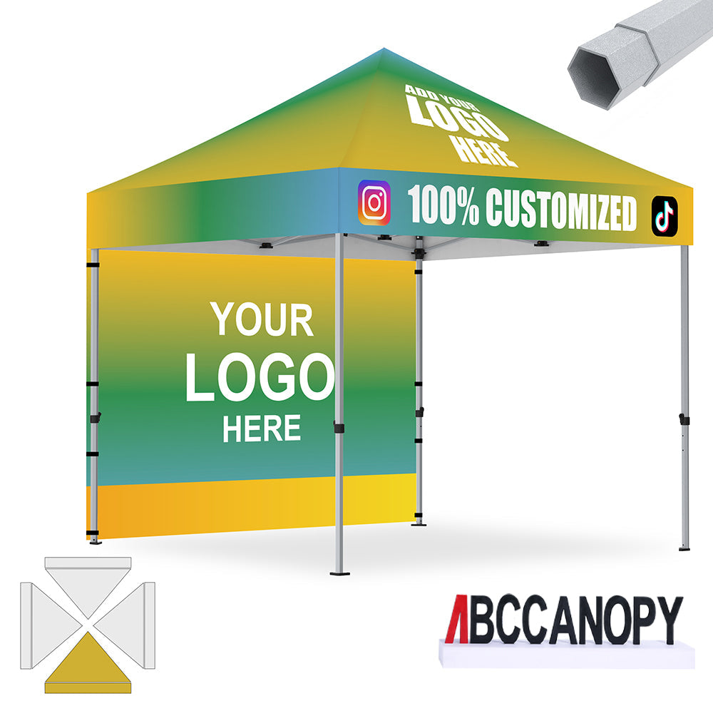S3 BenchMark Brio Shield Custom Aluminum Canopy 10x10, 10x15, 10x20
