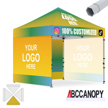 S3 BenchMark Brio Shield Custom Aluminum Canopy 10x10, 10x15, 10x20