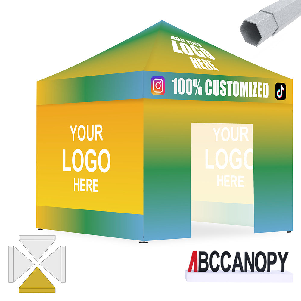 S3 BenchMark Brio Shield Custom Aluminum Canopy 10x10, 10x15, 10x20