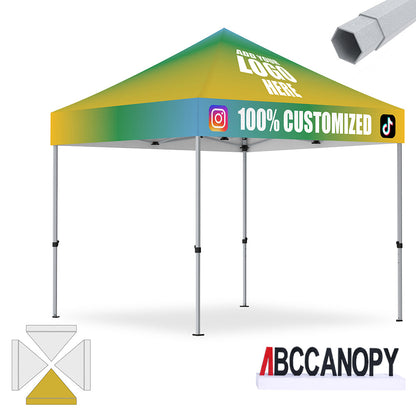 S3 BenchMark Brio Shield Custom Aluminum Canopy 10x10, 10x15, 10x20