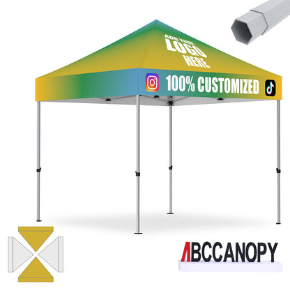 S3 BenchMark Brio Shield Custom Aluminum Canopy 10x10, 10x15, 10x20