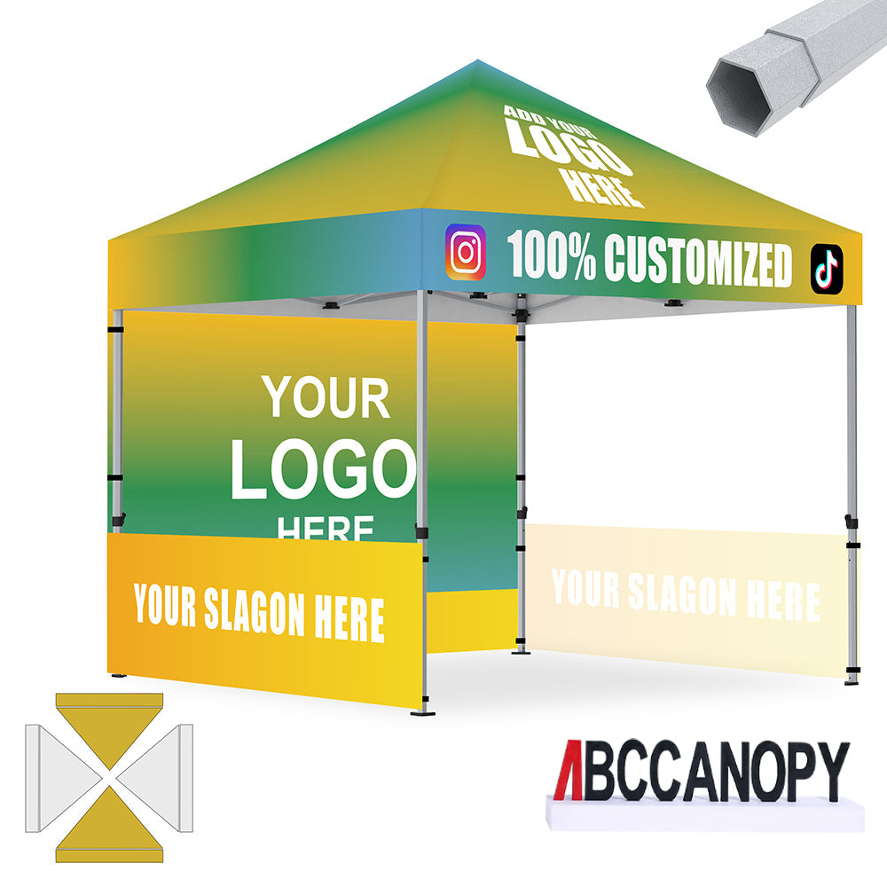 S3 BenchMark Brio Shield Custom Aluminum Canopy 10x10, 10x15, 10x20