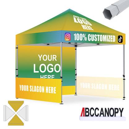 S3 BenchMark Brio Shield Custom Aluminum Canopy 10x10, 10x15, 10x20