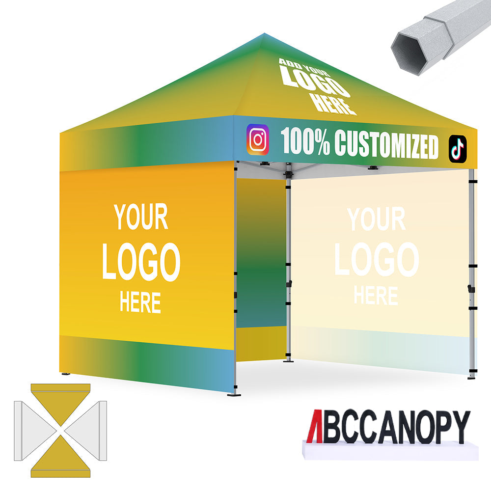 S3 BenchMark Brio Shield Custom Aluminum Canopy 10x10, 10x15, 10x20