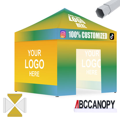 S3 BenchMark Brio Shield Custom Aluminum Canopy 10x10, 10x15, 10x20