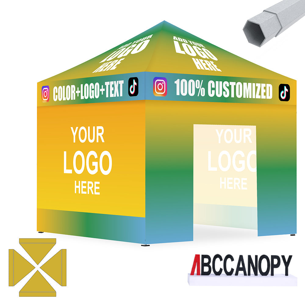 S3 BenchMark Brio Shield Custom Aluminum Canopy 10x10, 10x15, 10x20