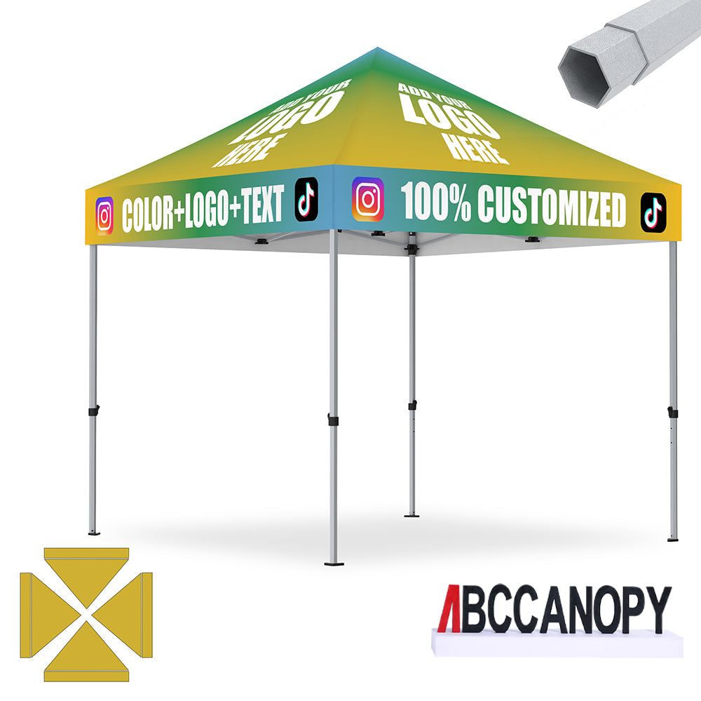 S3 BenchMark Brio Shield Custom Aluminum Canopy 10x10, 10x15, 10x20