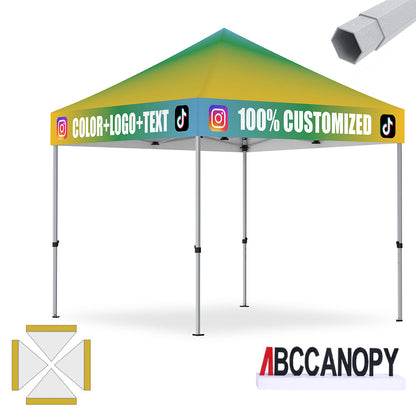 S3 BenchMark Brio Shield Custom Aluminum Canopy 10x10, 10x15, 10x20