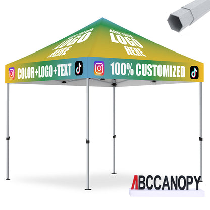 S3 BenchMark Brio Shield Custom Aluminum Canopy 10x10, 10x15, 10x20