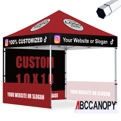 S3 BenchMark Brio® - Fort Custom Aluminum Canopy 10x10, 10x15, 10x20