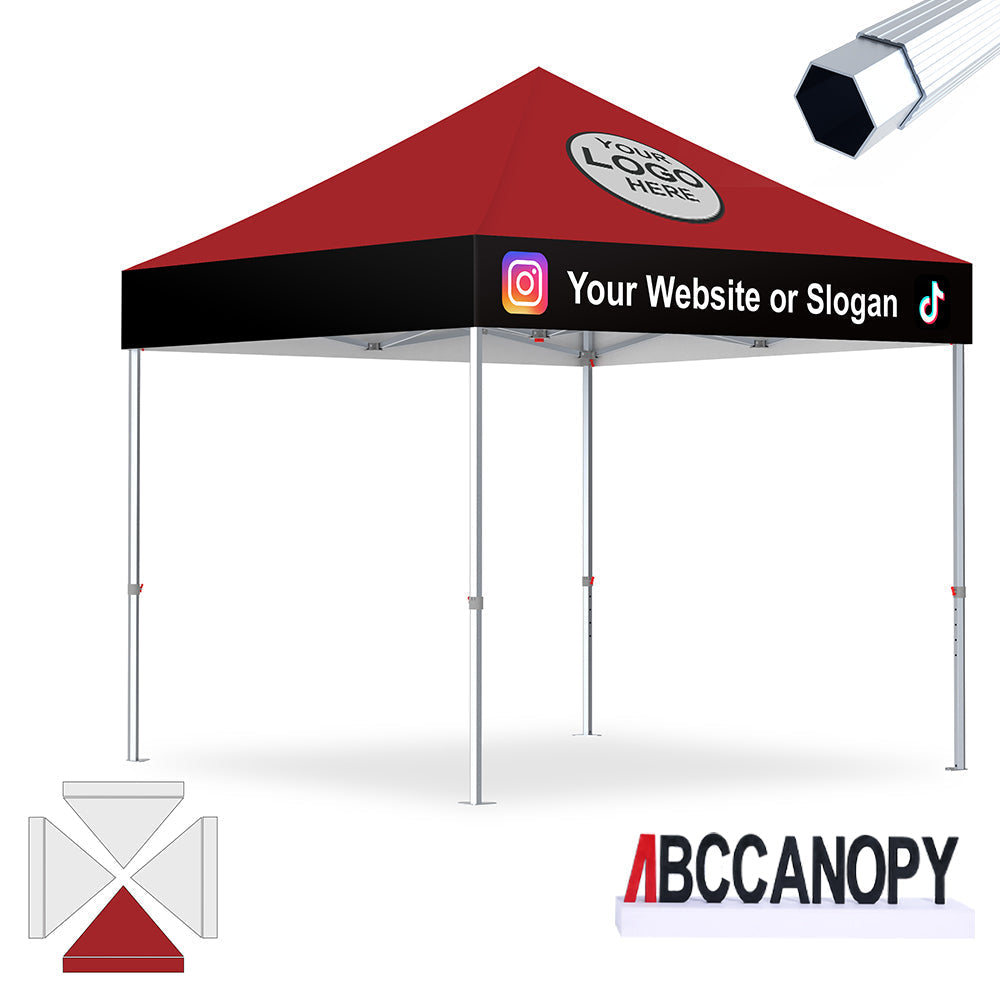 S3 BenchMark Brio® - Fort Custom Aluminum Canopy 10x10, 10x15, 10x20