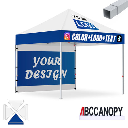 S2 Crux Start™-Core Custom Canopy Tent Square Tube 10x10