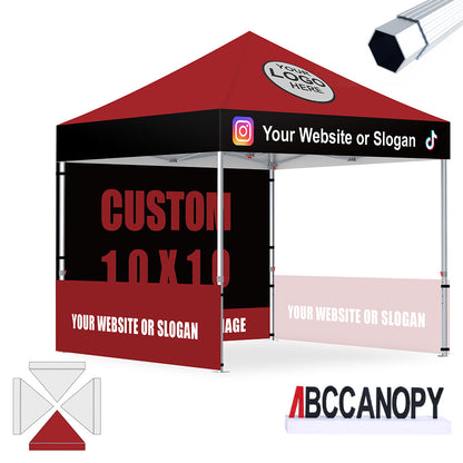 S3 BenchMark Brio® - Fort Custom Aluminum Canopy 10x10, 10x15, 10x20