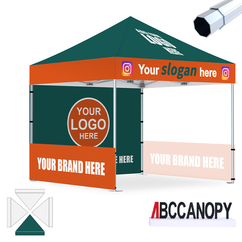 S4 Alpine Master® Custom Canopy Aluminum 10x10, 10x15, 10x20