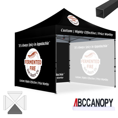 Custom Canopy Tent (S1 Nova Base-Lite) - 10x10, 10x15, 10x20