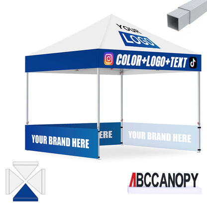 S2 Crux Start™-Core Custom Canopy Tent Square Tube 10x10