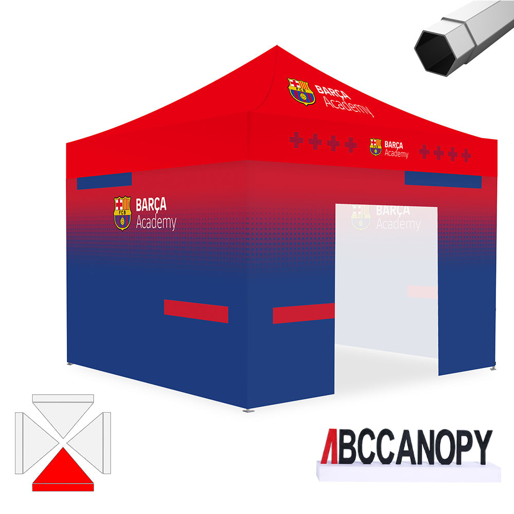 Custom Canopy Tent Pop Up Shelter (S1 Nova Base-Frame) - 8x8, 10x10, 10x15, 10x20