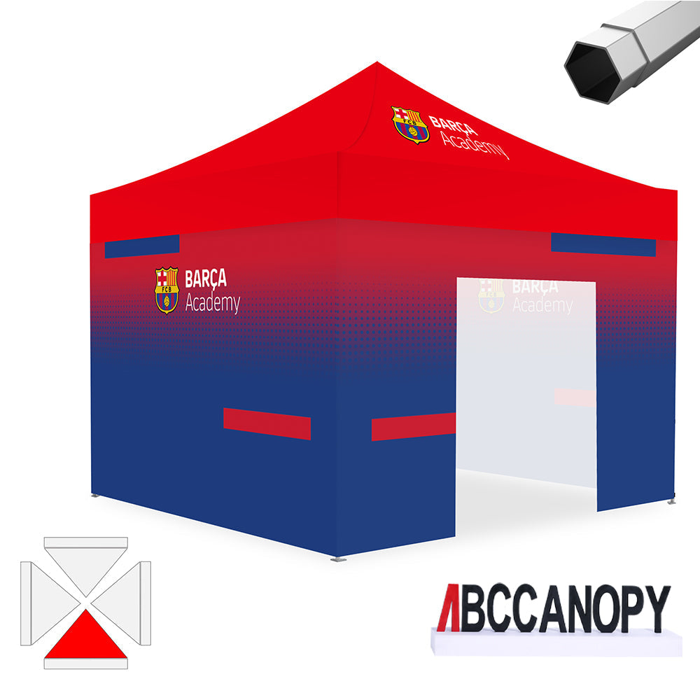 Custom Canopy Tent Pop Up Shelter (S1 Nova Base-Frame) - 8x8, 10x10, 10x15, 10x20