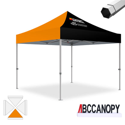 Custom Canopy Tent Pop Up Shelter (S1 Nova Base-Frame) - 8x8, 10x10, 10x15, 10x20