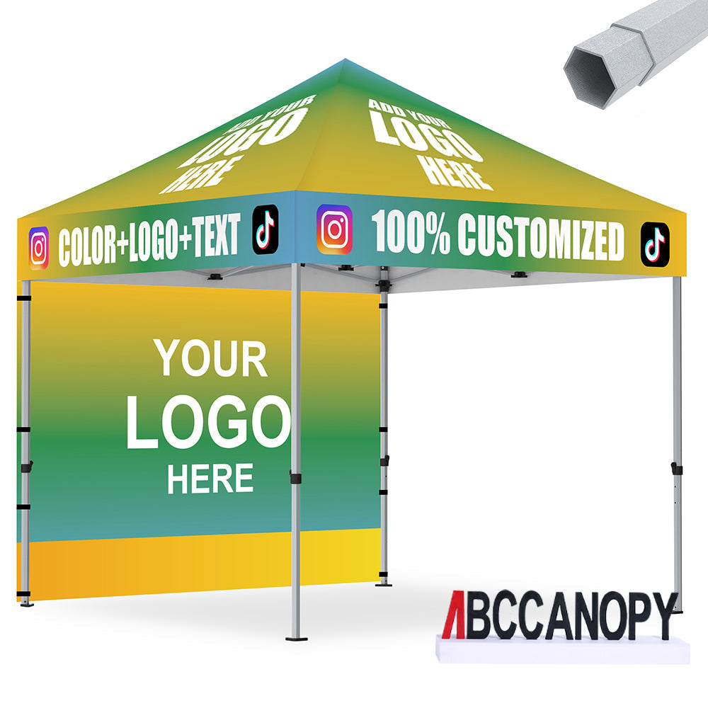 S3 BenchMark Brio Shield Custom Aluminum Canopy 10x10, 10x15, 10x20