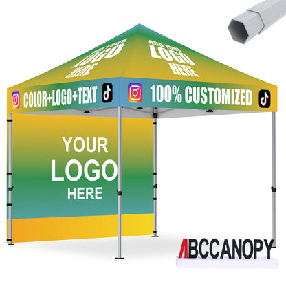 S3 BenchMark Brio Shield Custom Aluminum Canopy 10x10, 10x15, 10x20
