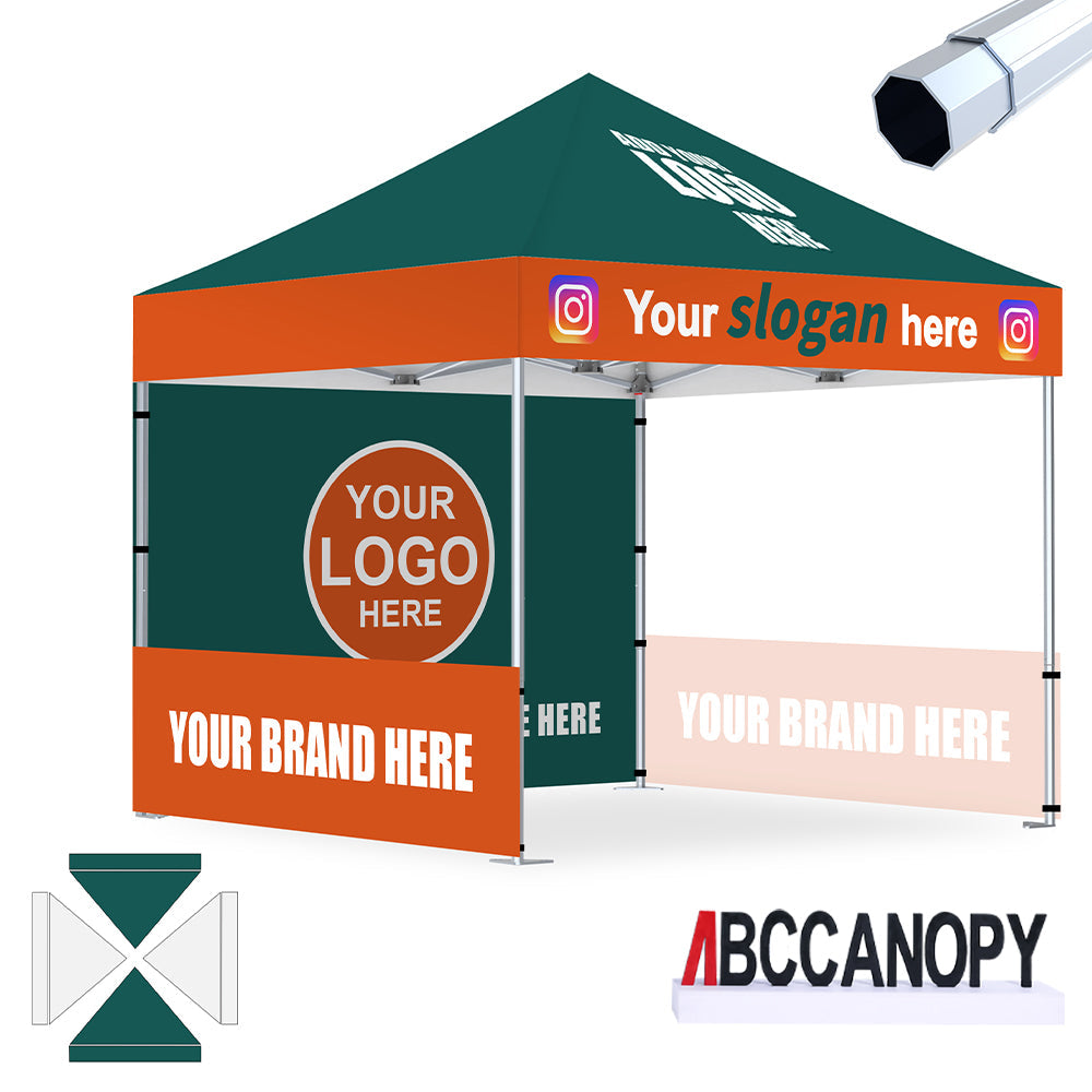 S4 Alpine Master® Custom Canopy Aluminum 10x10, 10x15, 10x20