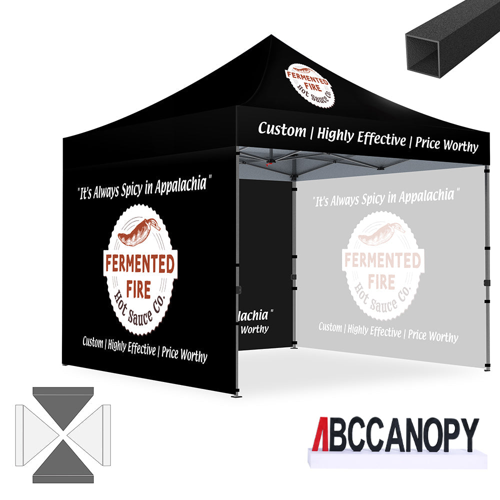 Custom Canopy Tent (S1 Nova Base-Lite) - 10x10, 10x15, 10x20
